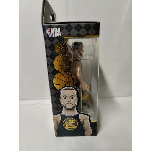 Funko Gold Stephen Curry Blue Yellow Jersey - Premium Vinyl Figure NBA Warriors - Picture 6 of 10
